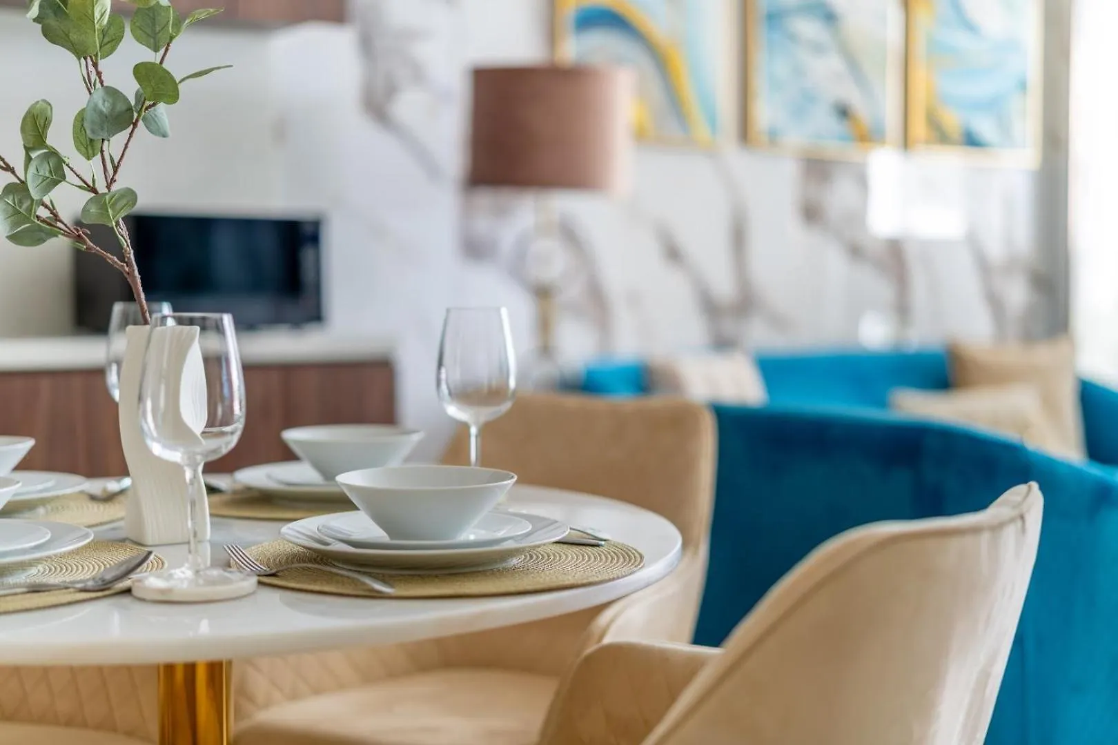 شقة Guestready - Stylish Blue Elegance In La Cote دبي