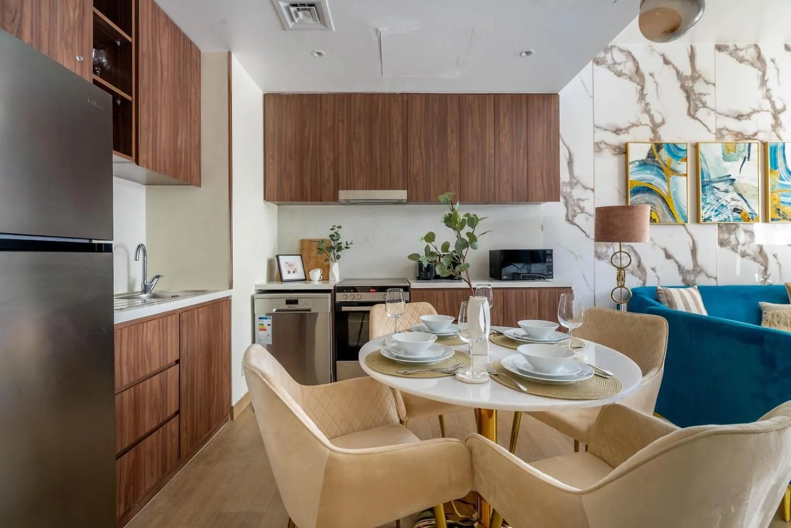 شقة Guestready - Stylish Blue Elegance In La Cote دبي